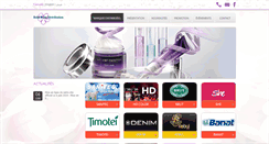Desktop Screenshot of bellerose-distribution.com
